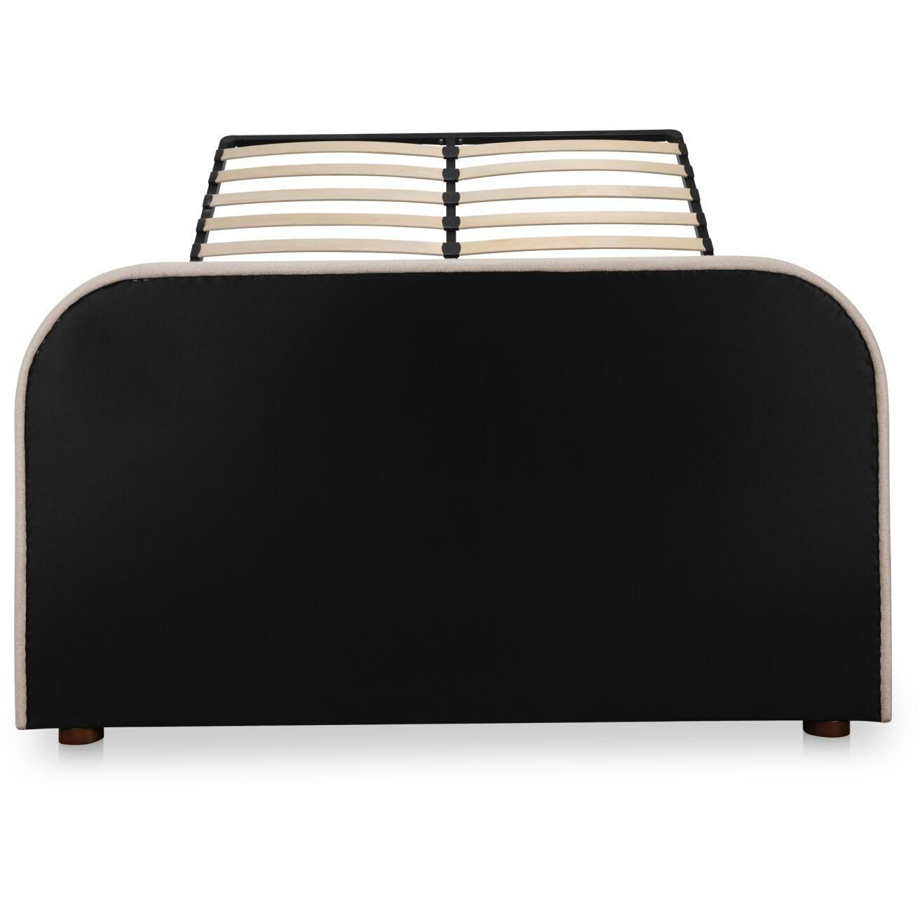 Colin King Storage Bed Light Brown 3 Colin King Storage Bed Light Brown - Image 3
