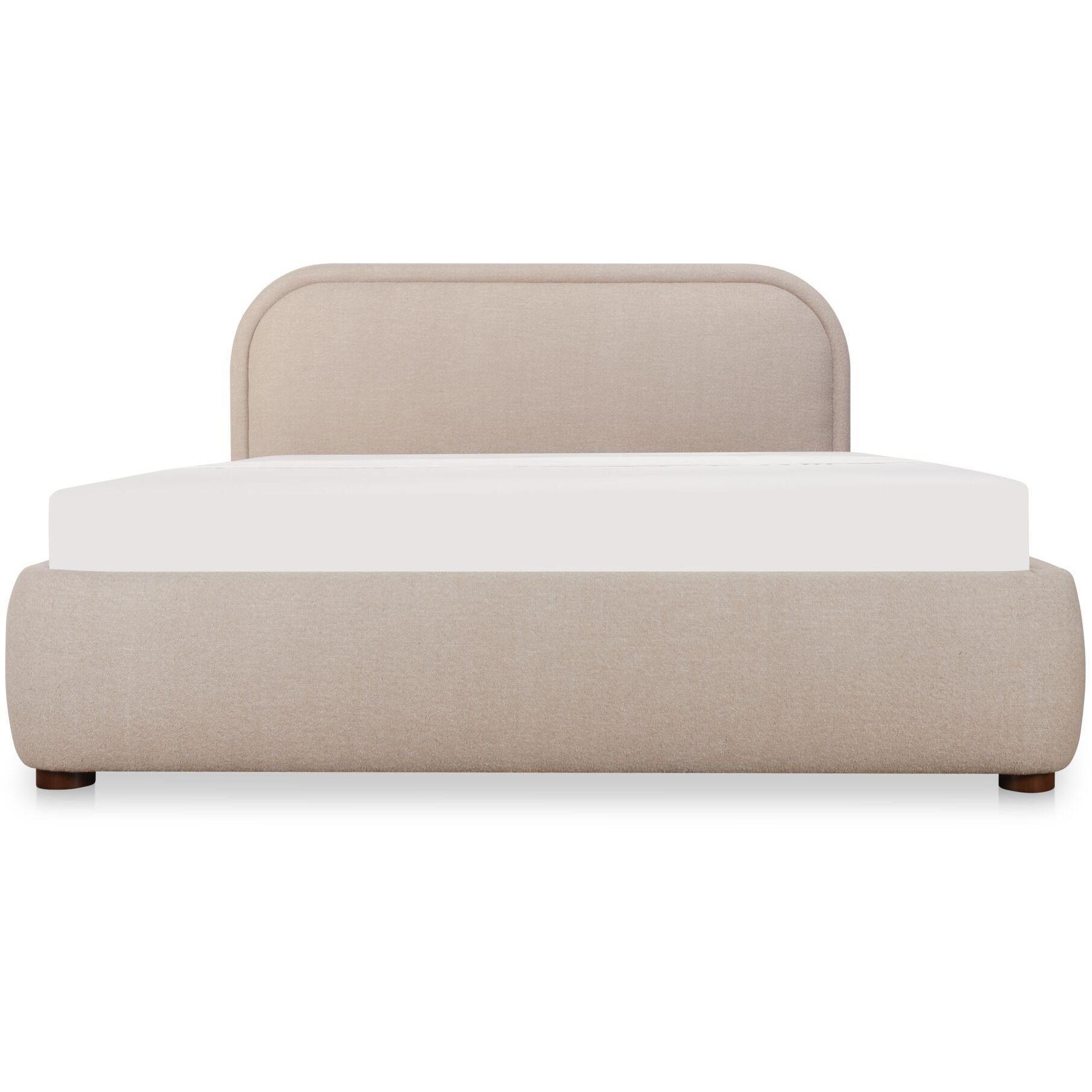 Colin King Storage Bed Light Brown 1 Colin King Storage Bed Light Brown