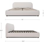 Colin King Storage Bed Oatmeal 5 Colin King Storage Bed Oatmeal RN-1166-34-0 RN 1166 34 0 70 dim