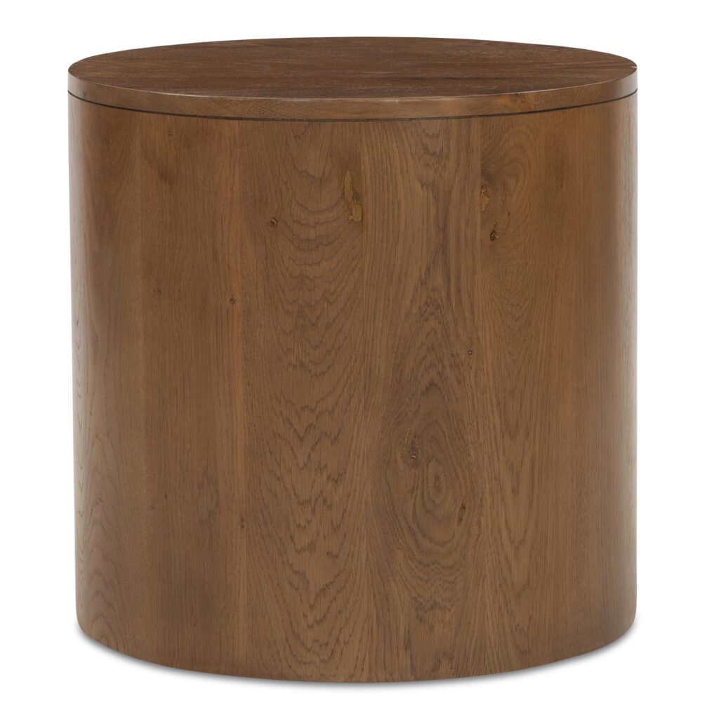 Theo Two Drawer Nightstand Brown - Image 4