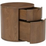 Theo Two Drawer Nightstand Brown RP-1011-03 RP 1011 03 05