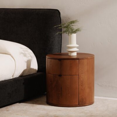 Theo Two Drawer Nightstand Brown RP-1011-03 RP 1011 03 31