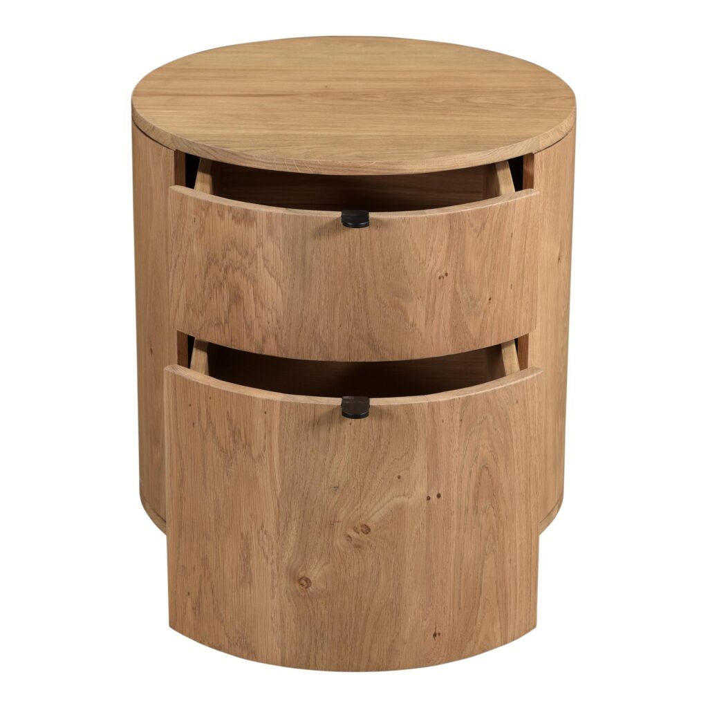 Theo Two Drawer Nightstand - Image 5