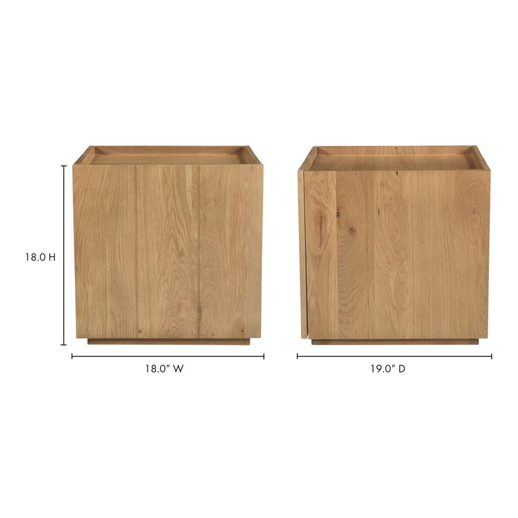 Plank Nightstand Natural - Image 11