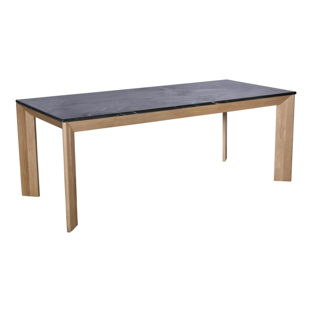 Angle Marble Dining Table Rectangular Large - Image 2