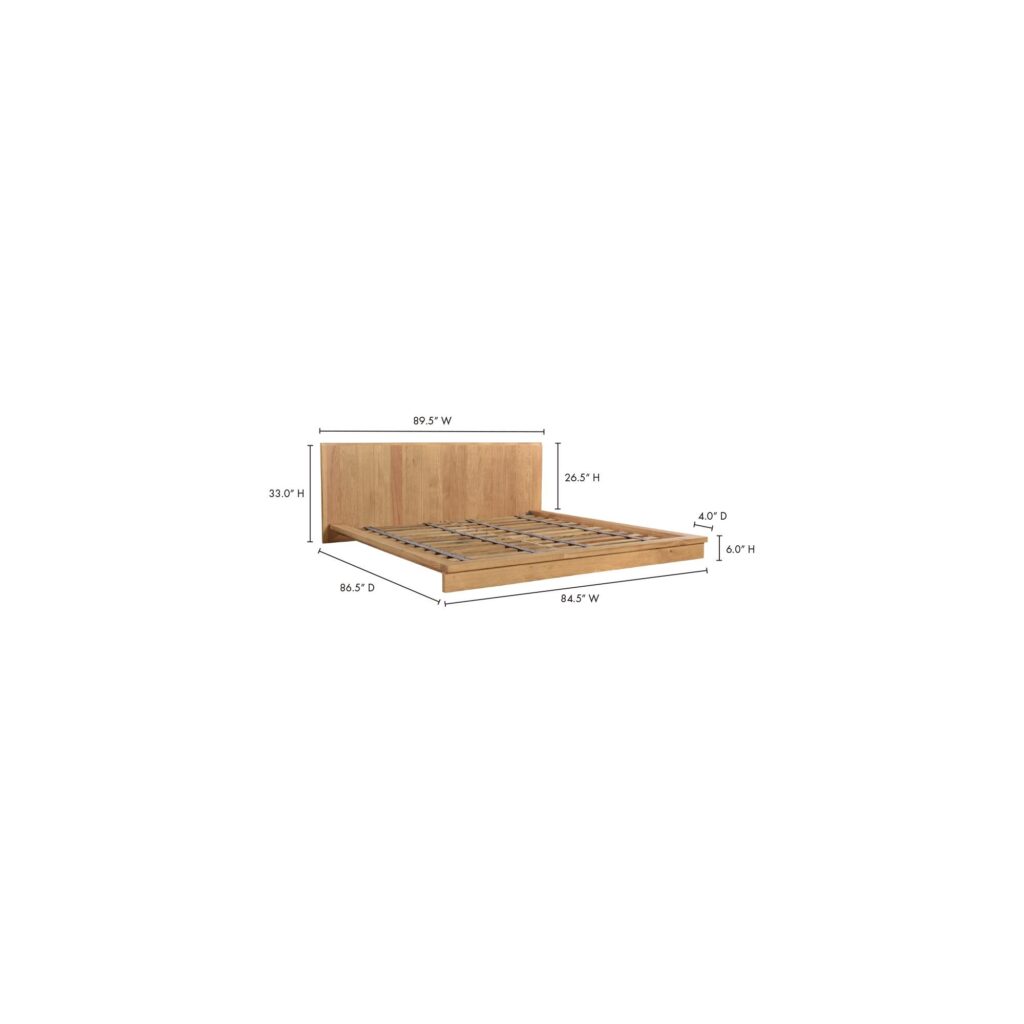 Plank King Bed - Image 12