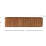 Theo Media Bench Brown 5 Theo Media Bench Brown RP-1054-03 RP 1054 03 70 dim