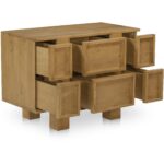 Henley Nightstand Brown 12 Henley Nightstand Brown RP-1064-03 RP 1064 03 Henley diagR open shadsilo