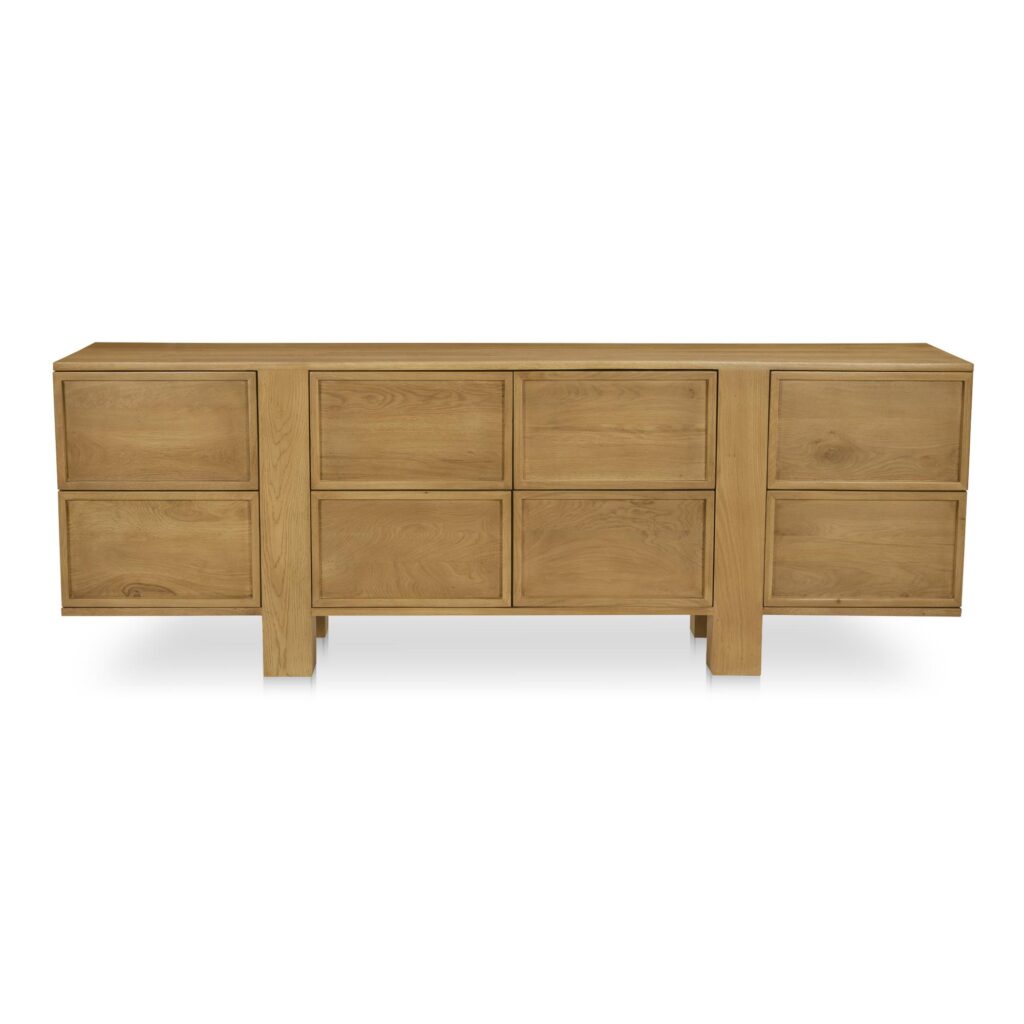 Henley 8 Drawer Dresser Brown