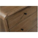 Riley 7 Drawer Dresser Oak RP-1066-03 RP 1066 03 Riley closeup shadsilo