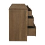 Riley 7 Drawer Dresser Oak RP-1066-03 RP 1066 03 Riley side right shadsilo