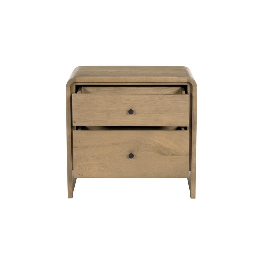 Riley Nightstand Oak - Image 4