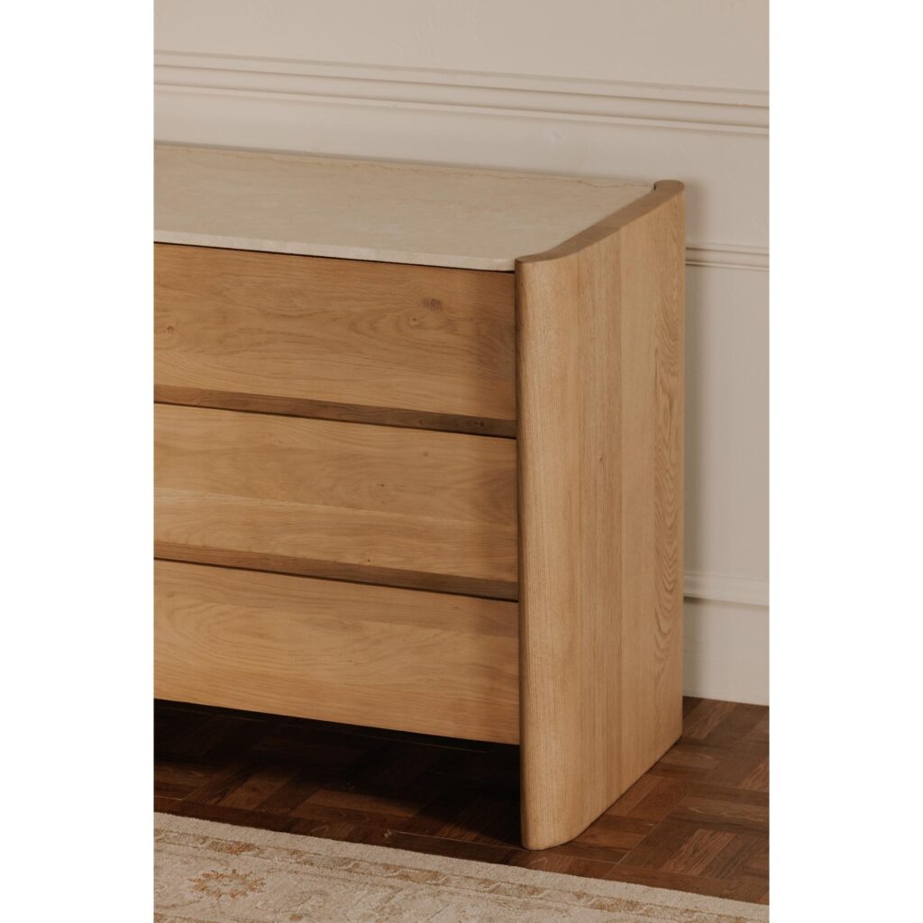 Lane 6 Drawer Dresser Natural - Image 9