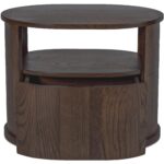 Tommy Nightstand Dark Brown RP-1072-20 RP 1072 20 Tommy front open shadsilo