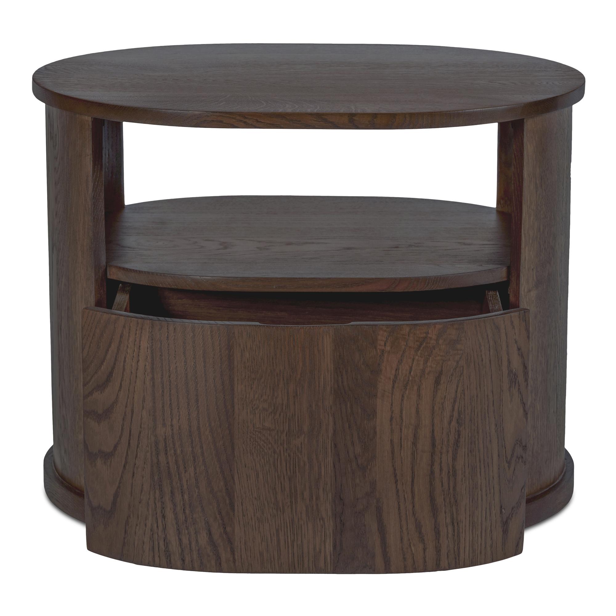 Tommy Nightstand Dark Brown 4 Tommy Nightstand Dark Brown - Image 4