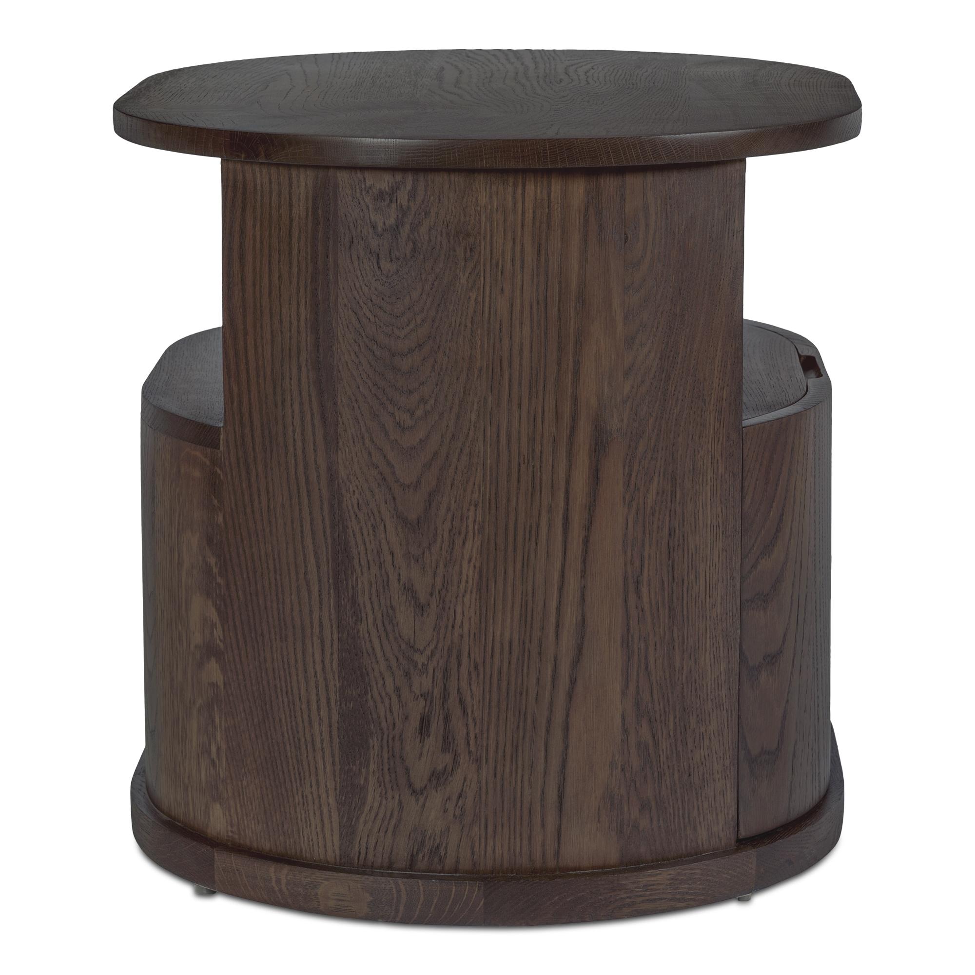 Tommy Nightstand Dark Brown 3 Tommy Nightstand Dark Brown - Image 3