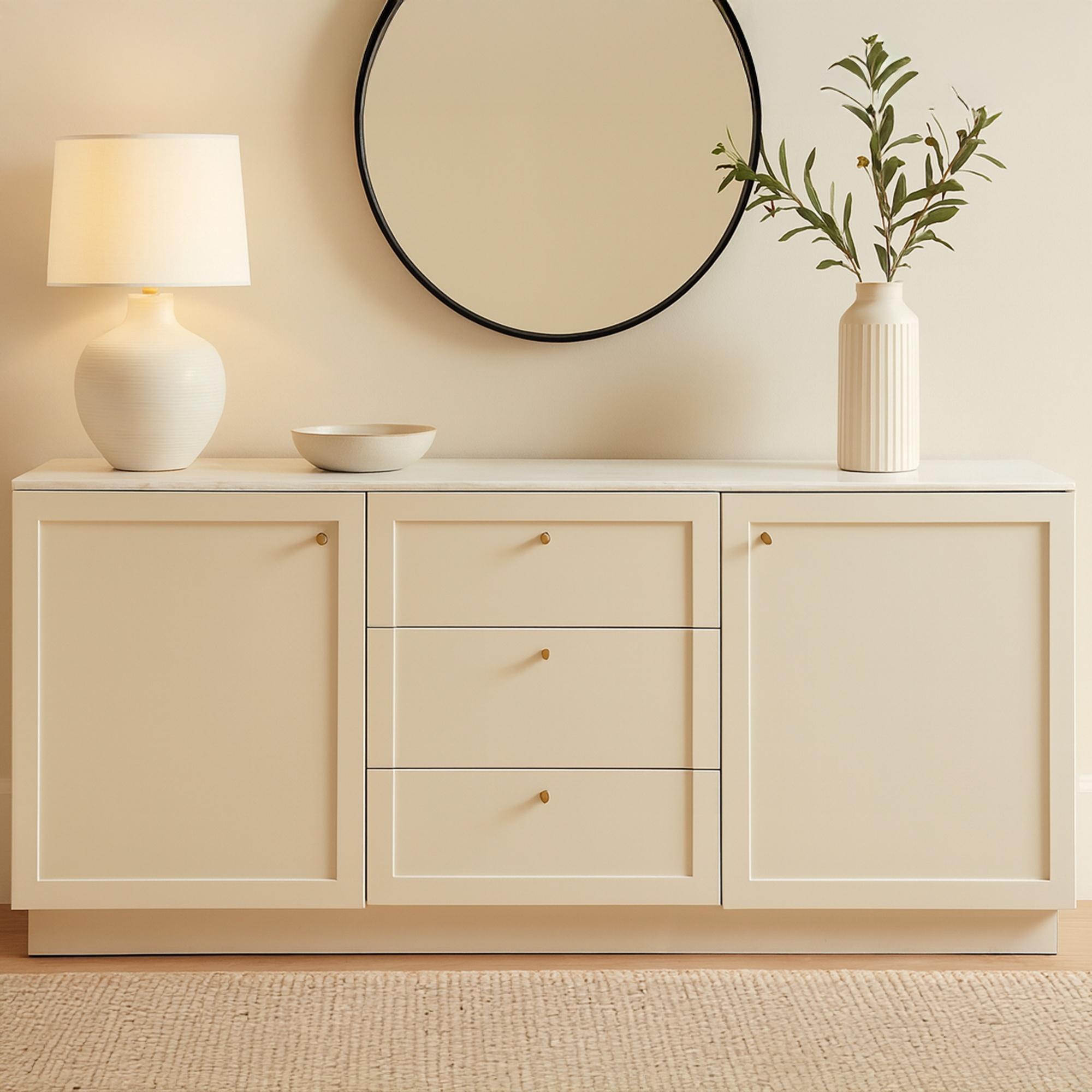 Nadine Sideboard Cream 9 Nadine Sideboard Cream - Image 9
