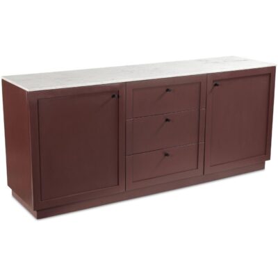 Nadine Sideboard Deep Burgundy