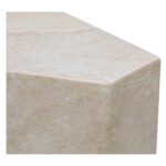 Nix Outdoor Side Table Cream SC-1006-05 SC 1006 05 Nix closeup shadsilo