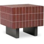 Farren Outdoor Side Table Brown 7 Farren Outdoor Side Table Brown SC-1007-03 SC 1007 03 Farren diagR shadsilo