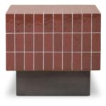 Farren Outdoor Side Table Brown 8 Farren Outdoor Side Table Brown SC-1007-03 SC 1007 03 Farren side right shadsilo