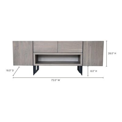 Tiburon Media Cabinet Blush Multi SR-1073-29-0 SR 1022 29 70