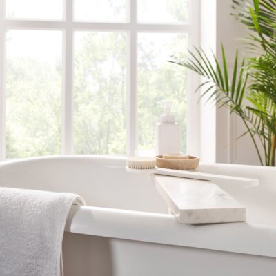 Inka Marble Bath Tray