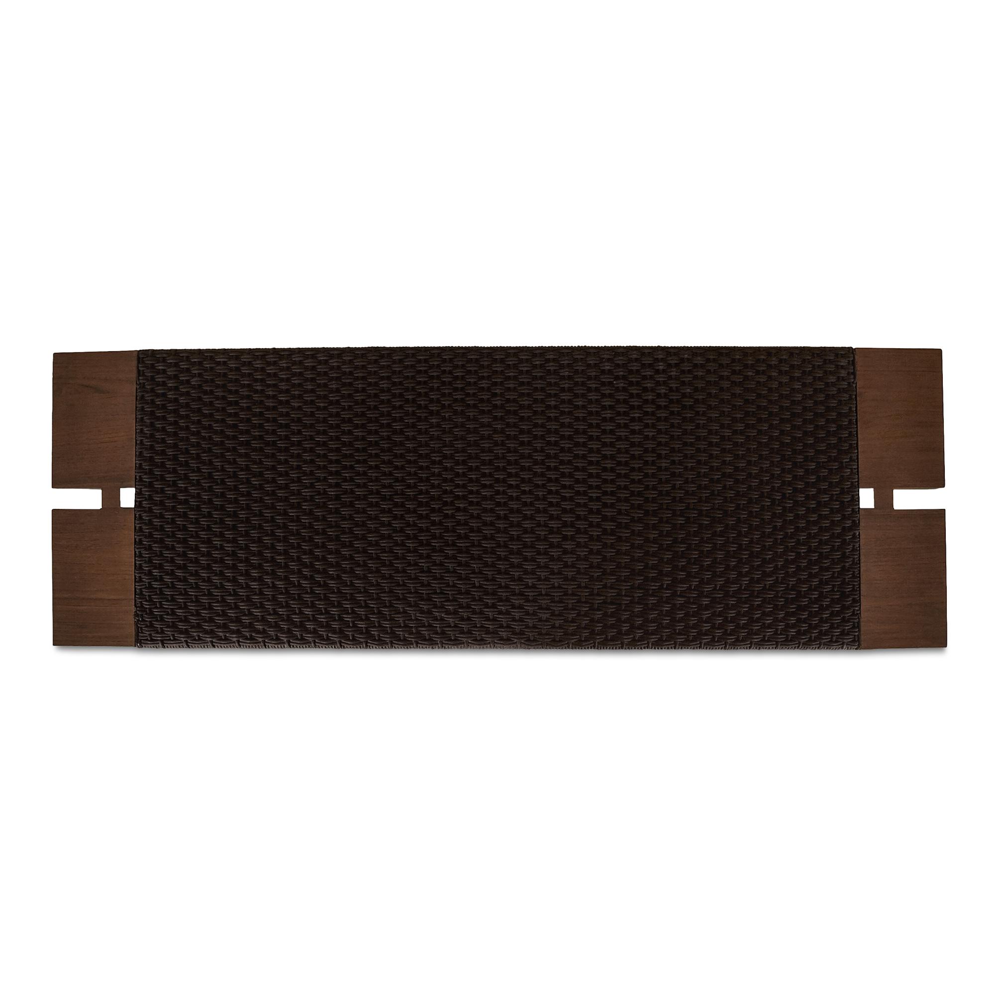 Merritt Outdoor Bench Dark Brown 5 Merritt Outdoor Bench Dark Brown - Image 5