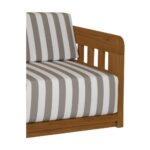 Adelaide Outdoor Sofa Brown Stripe TA-1001-21 TA 1001 21 Adelaide closeup shadsilo