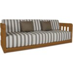 Adelaide Outdoor Sofa Brown Stripe TA-1001-21 TA 1001 21 Adelaide diagR shadsilo