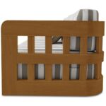 Adelaide Outdoor Sofa Brown Stripe TA-1001-21 TA 1001 21 Adelaide side left shadsilo