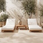 Enzo Outdoor Side Table Natural TA-1003-24 TA 1003 24 00