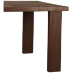 Marina Outdoor Dining Table Brown TA-1004-03-0 TA 1004 03 0 Marina closeup shadsilo