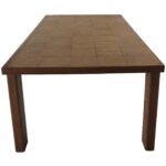 Marina Outdoor Dining Table Brown TA-1004-03-0 TA 1004 03 0 Marina side right shadsilo