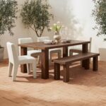 Marina Outdoor Bench Brown TA-1005-03-0 TA 1005 03 0 00