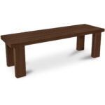 Marina Outdoor Bench Brown TA-1005-03-0 TA 1005 03 0 Marina diagR top shadsilo