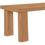 Marina Outdoor Dining Bench Natural TA-1005-24-0 TA 1005 24 0 Marina diagR shadsilo