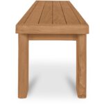 Marina Outdoor Dining Bench Natural TA-1005-24-0 TA 1005 24 0 Marina side right01 shadsilo