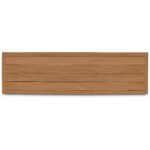 Marina Outdoor Dining Bench Natural TA-1005-24-0 TA 1005 24 0 Marina top shadsilo