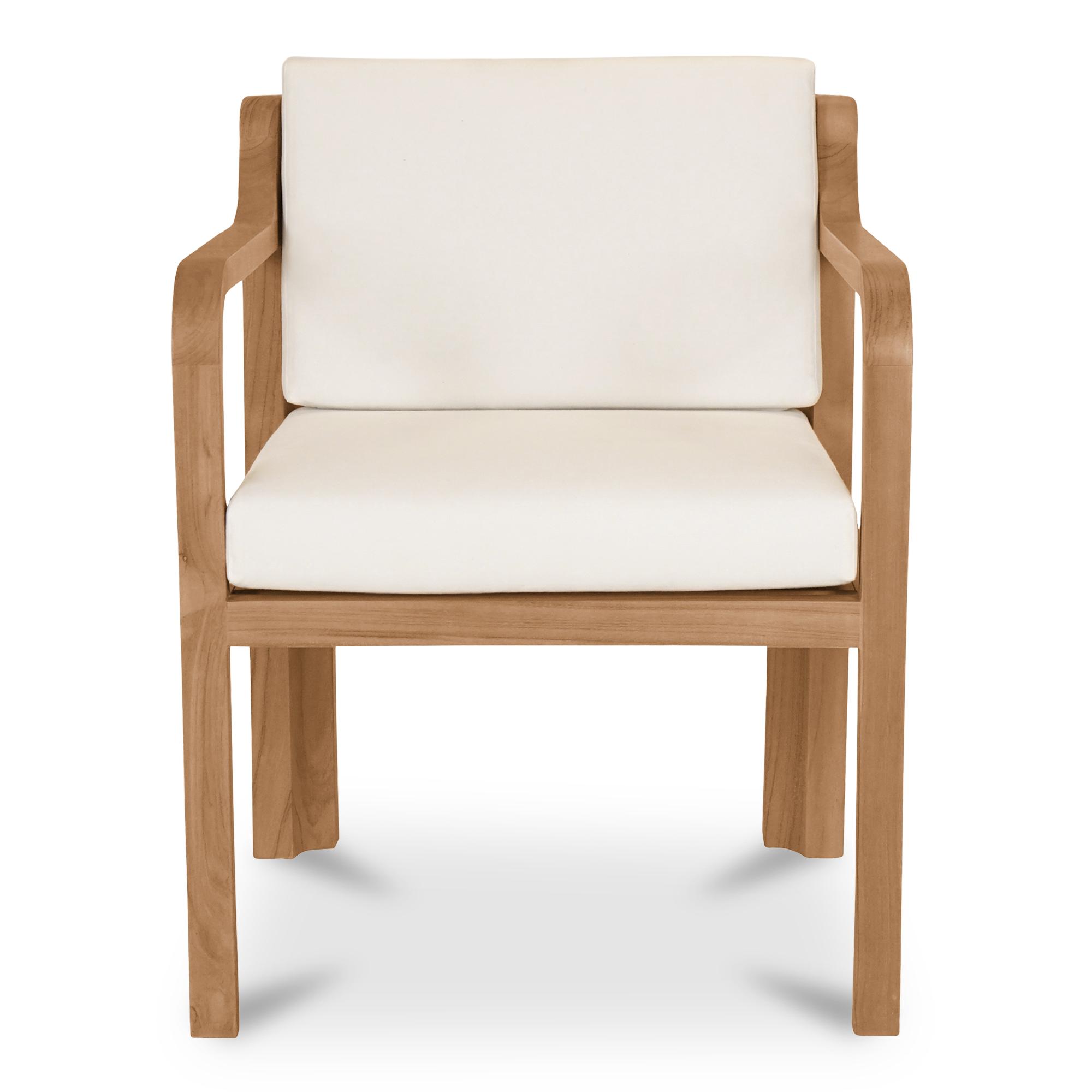 Nellie Outdoor Dining Chair White