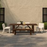 Esmond Outdoor Dining Table Brown TA-1008-03-0 TA 1008 03 0 00