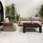 Barclay Outdoor Coffee Table Brown TA-1010-03-0 TA 1010 03 0 00