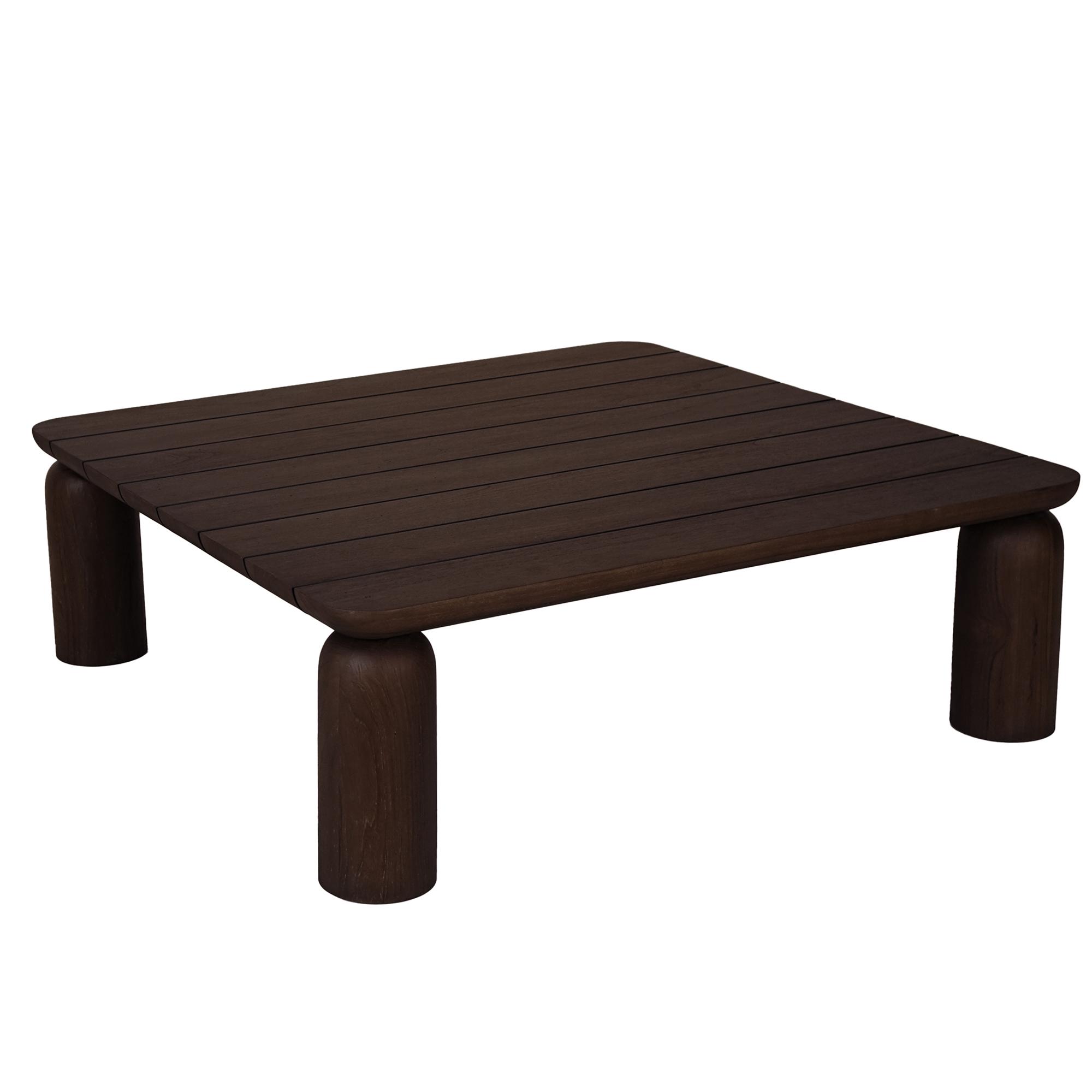 Barclay Outdoor Coffee Table Brown 2 Barclay Outdoor Coffee Table Brown - Image 2