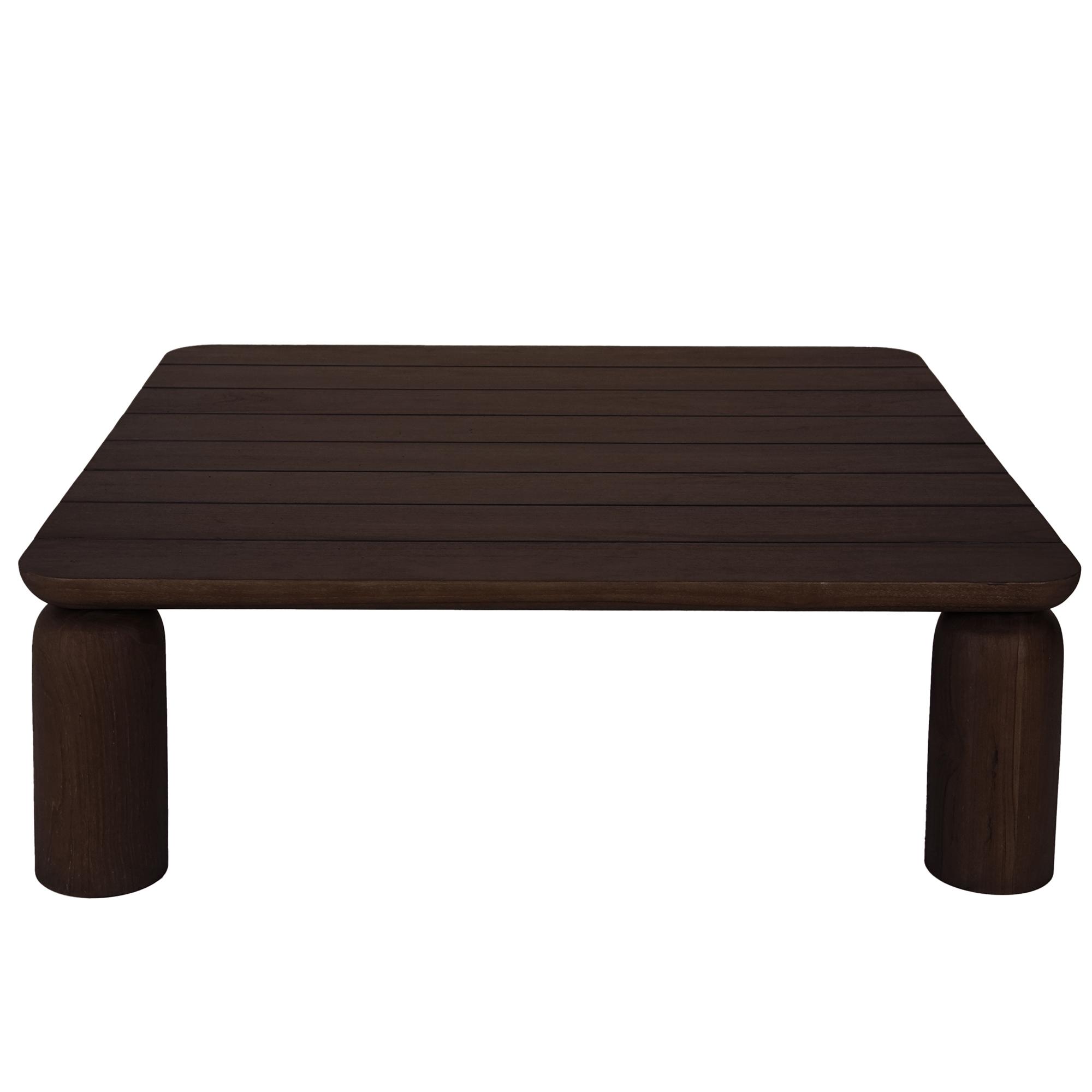 Barclay Outdoor Coffee Table Brown 3 Barclay Outdoor Coffee Table Brown - Image 3