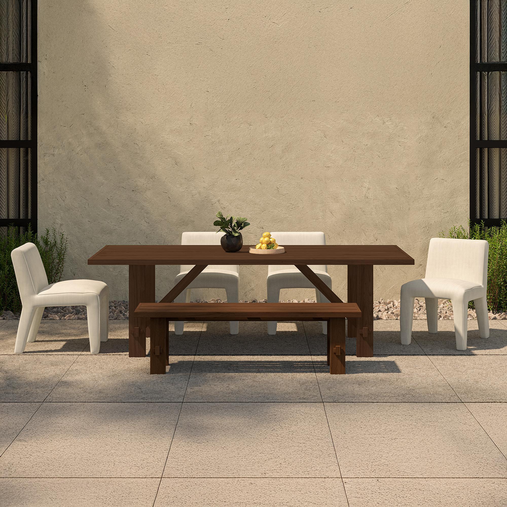 Mateo Outdoor Dining Chair White 6 Mateo Outdoor Dining Chair White - Image 6