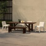 Mateo Outdoor Dining Chair White 13 Mateo Outdoor Dining Chair White TA-1012-18 TA 1012 18 01