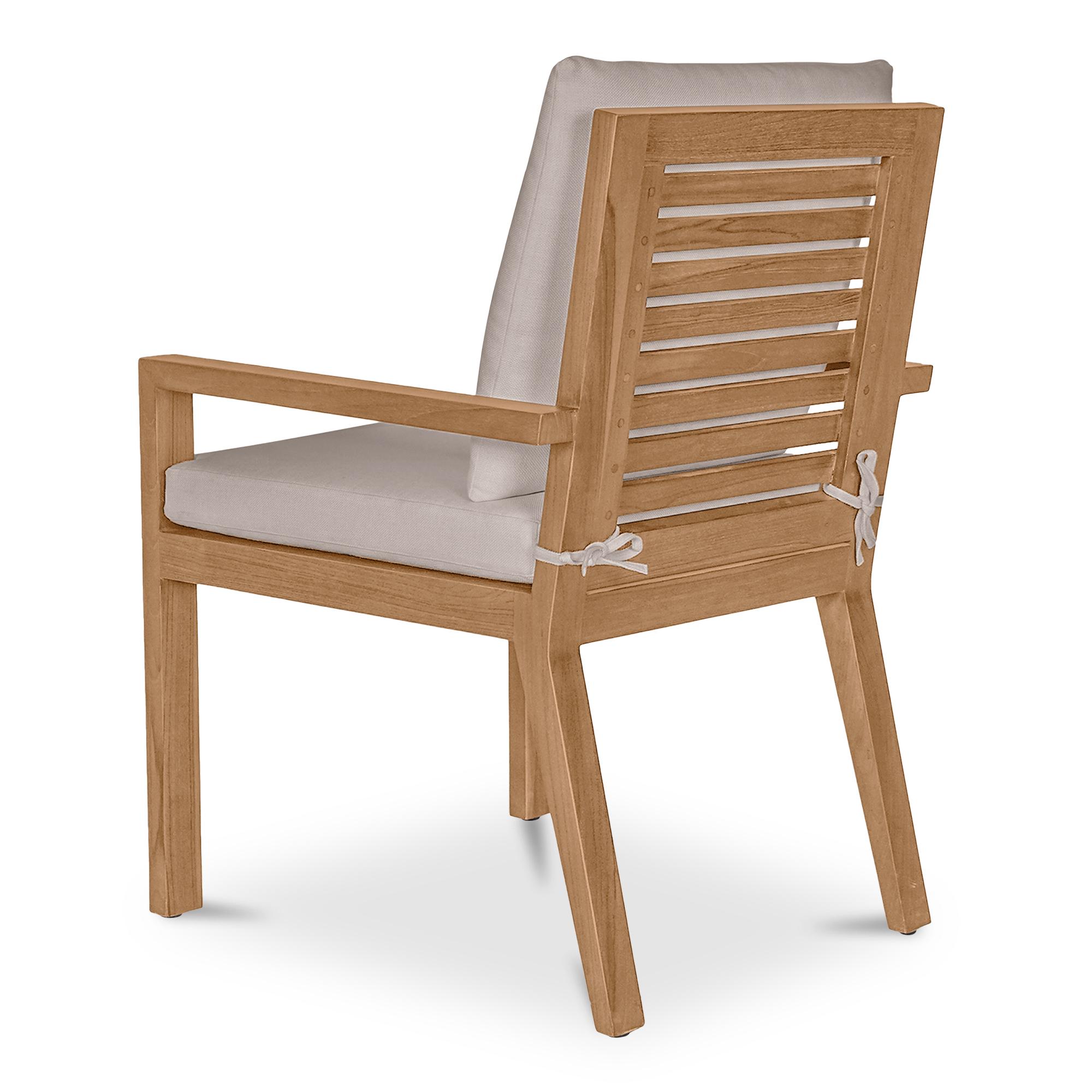 Mateo Outdoor Dining Chair White 2 Mateo Outdoor Dining Chair White - Image 2