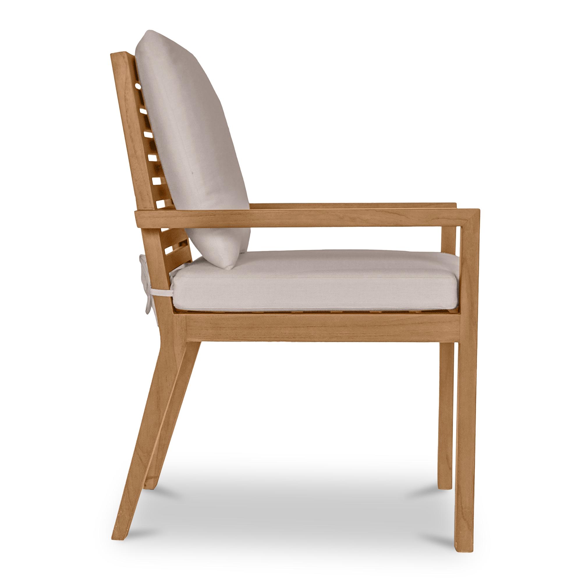 Mateo Outdoor Dining Chair White 3 Mateo Outdoor Dining Chair White - Image 3