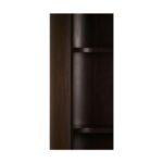 Nera Bookcase Brown 19 Nera Bookcase Brown TA-1013-03 TA 1013 03 Nera closeup shadsilo