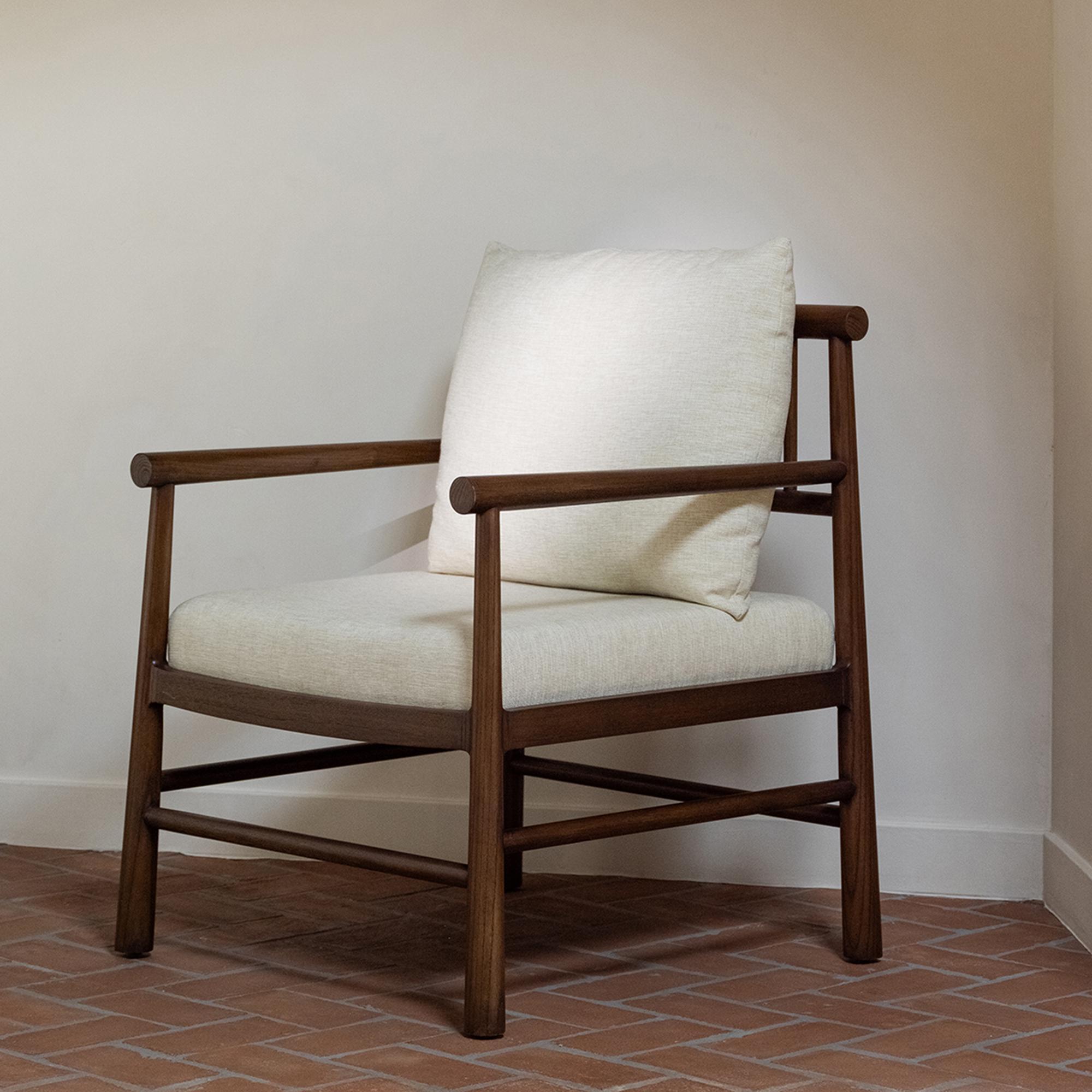 Mayne Accent Chair Cream 7 Mayne Accent Chair Cream - Image 7